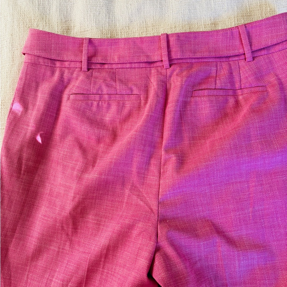 Talbots Pink Wide Leg Women's Pants Lined Women’s Size 16 Spring Fun NEW - Picture 14 of 14